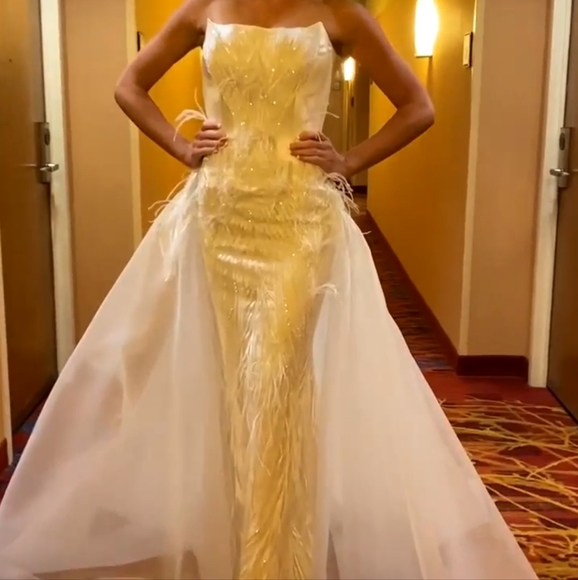 Couture Dress Gown - Picture 2 of 2